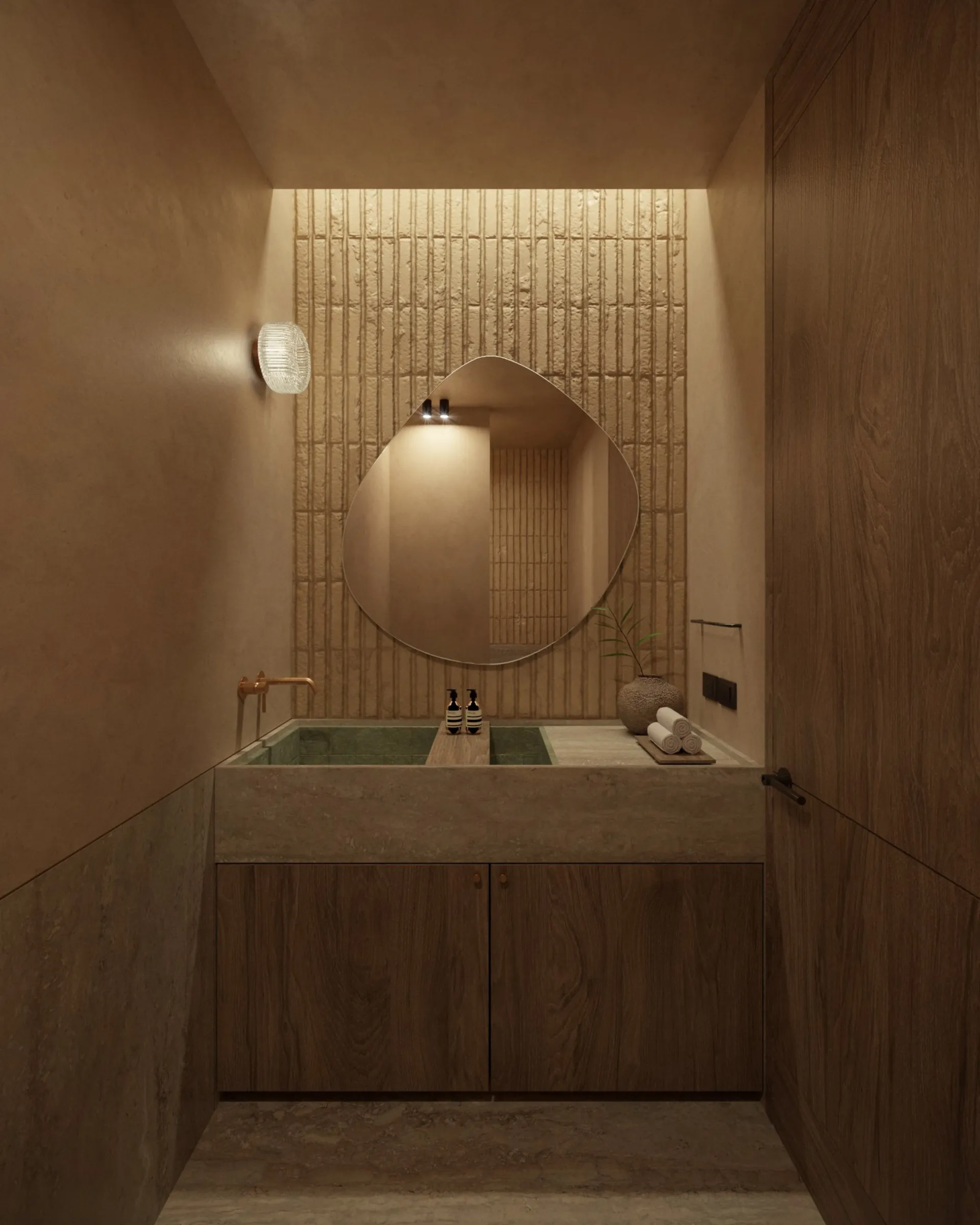 Toilet de visitas — Casa Lagos, Lagos del Campanario, El Campanario Querétaro